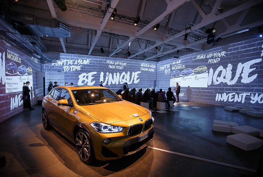 叛逆之魂:宝马x2意大利发布会 - 会展活动策划ccasy.com