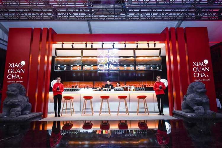 茶叶跨界恭王府的发布会活动现场，国潮范的策划更时尚｜国潮范这么闪 - 第21张