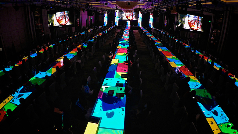 超过900块LED屏幕的宴会脍炙人心：澳大利亚旅游局“澳世盛宴”