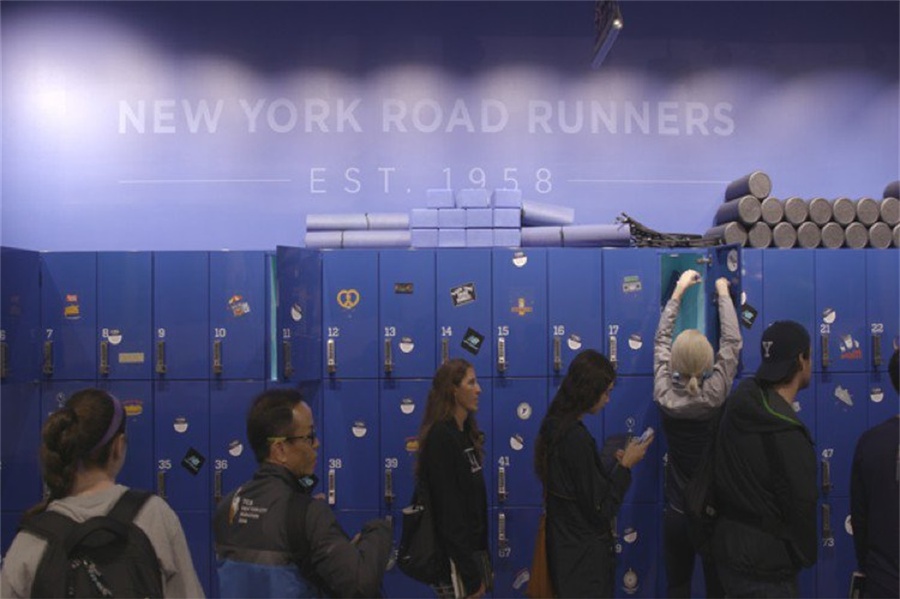 纽约马拉松赛事活动的特别助跑形式诠释了新百伦的与众不同