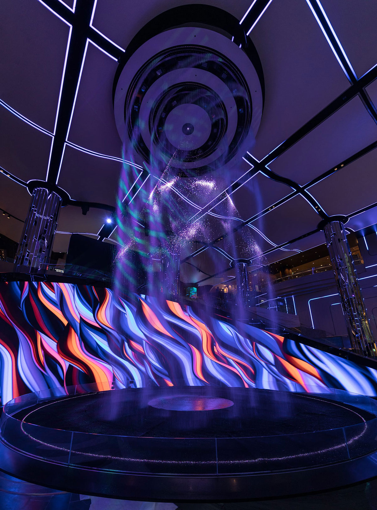 这个沉浸式展览活动更像是一个艺术品视觉效果太震撼了