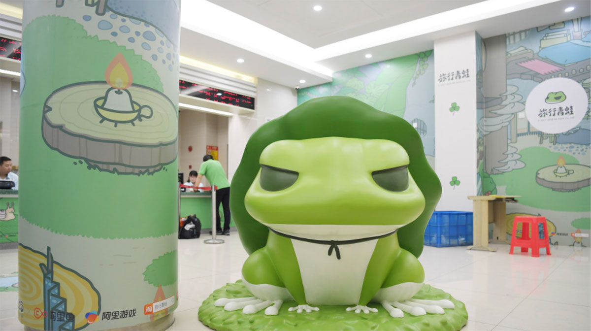 蛙儿子居然定点上海邮局了，快去瞅瞅你的蛙儿子吧
