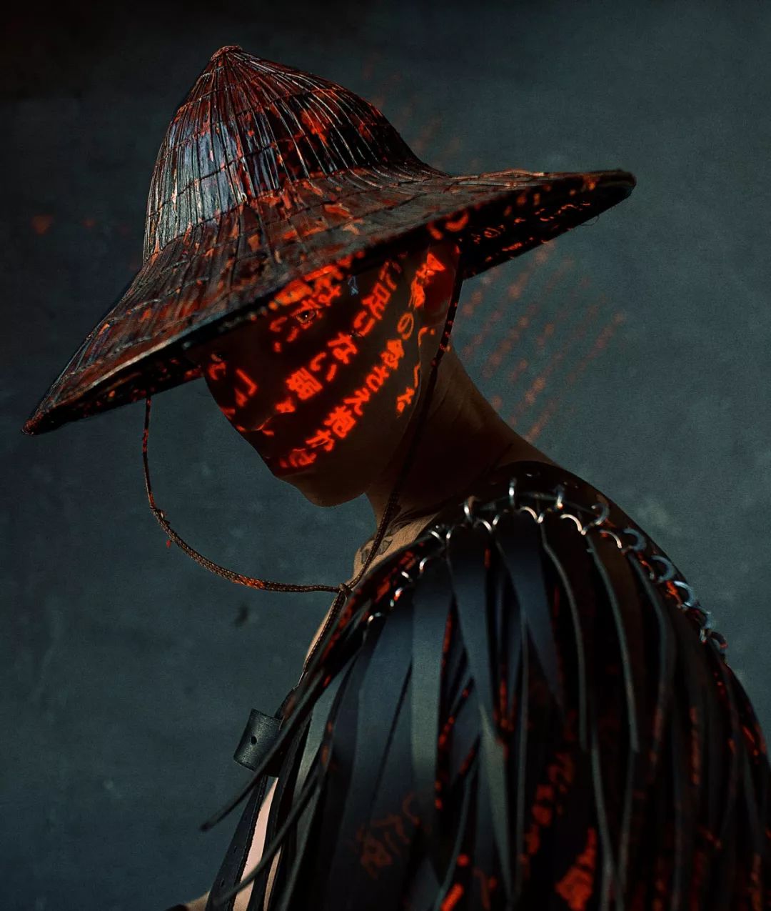 霓虹灯武士概念图这样的展览活动科幻大片感觉十足