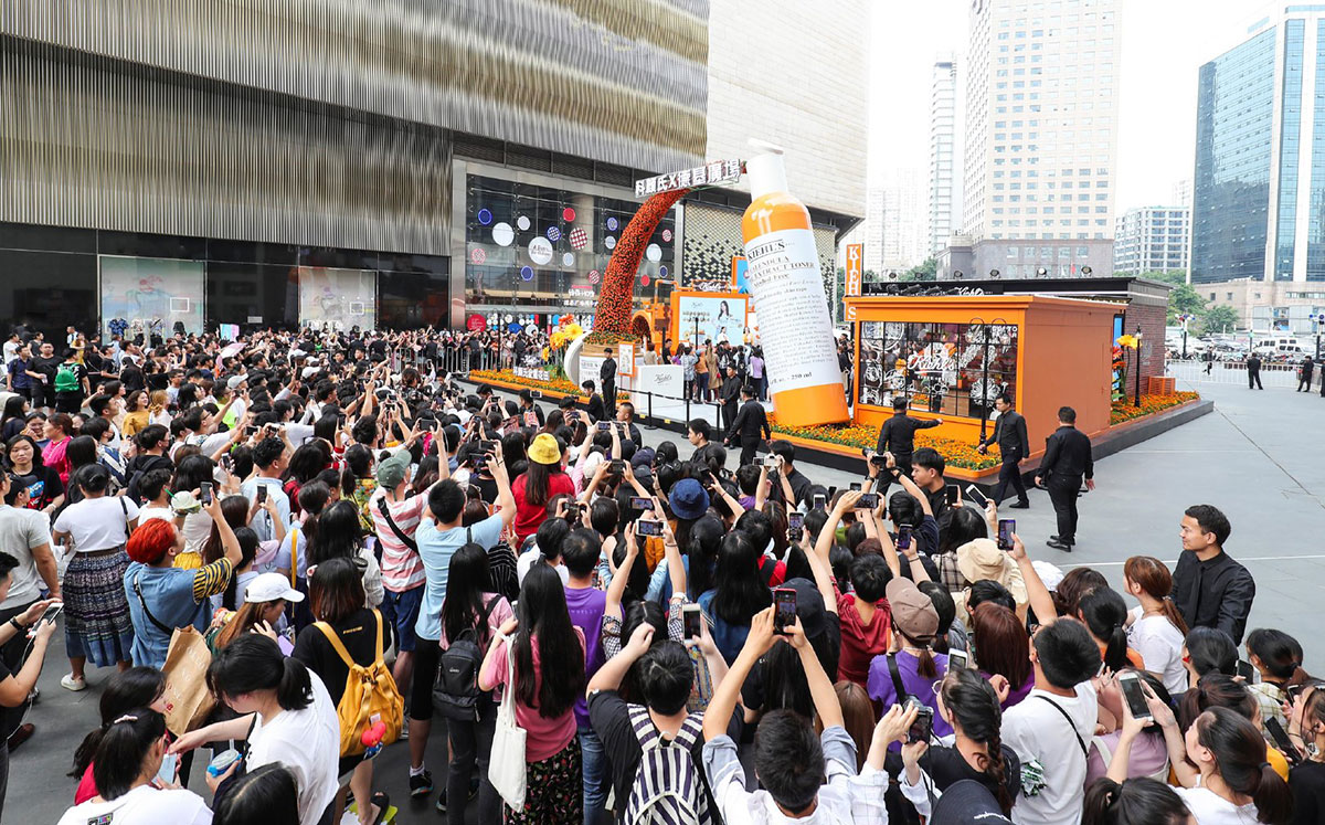 美爆了清新烂漫的美妆快闪店展览活动进去一秒直接沦陷