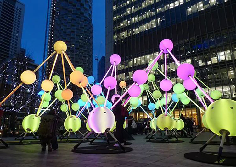 五颜六色的光激活了这场沉浸交互式灯光艺术展览活动装置，真美！ - 第3张