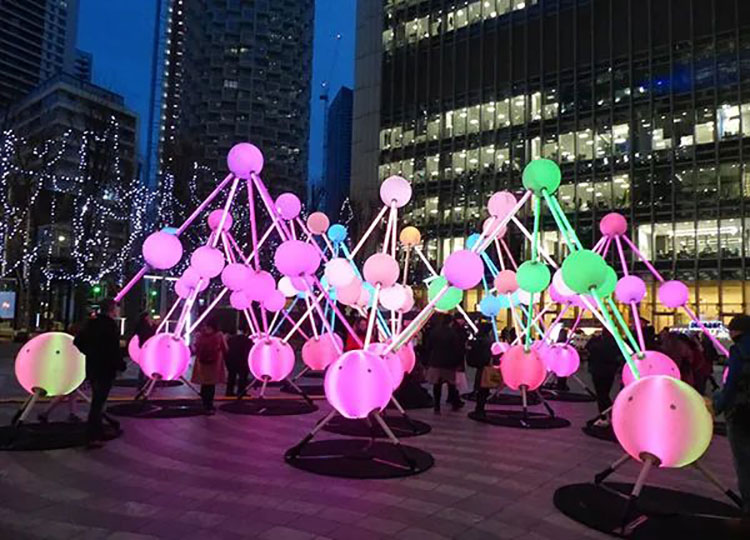 五颜六色的光激活了这场沉浸交互式灯光艺术展览活动装置，真美！ - 第5张