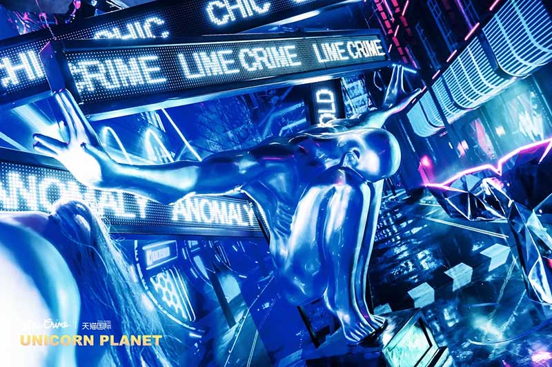 Lime Crime品牌发布活动撤了独角兽星球，光怪陆离、自由缤纷 - 第6张