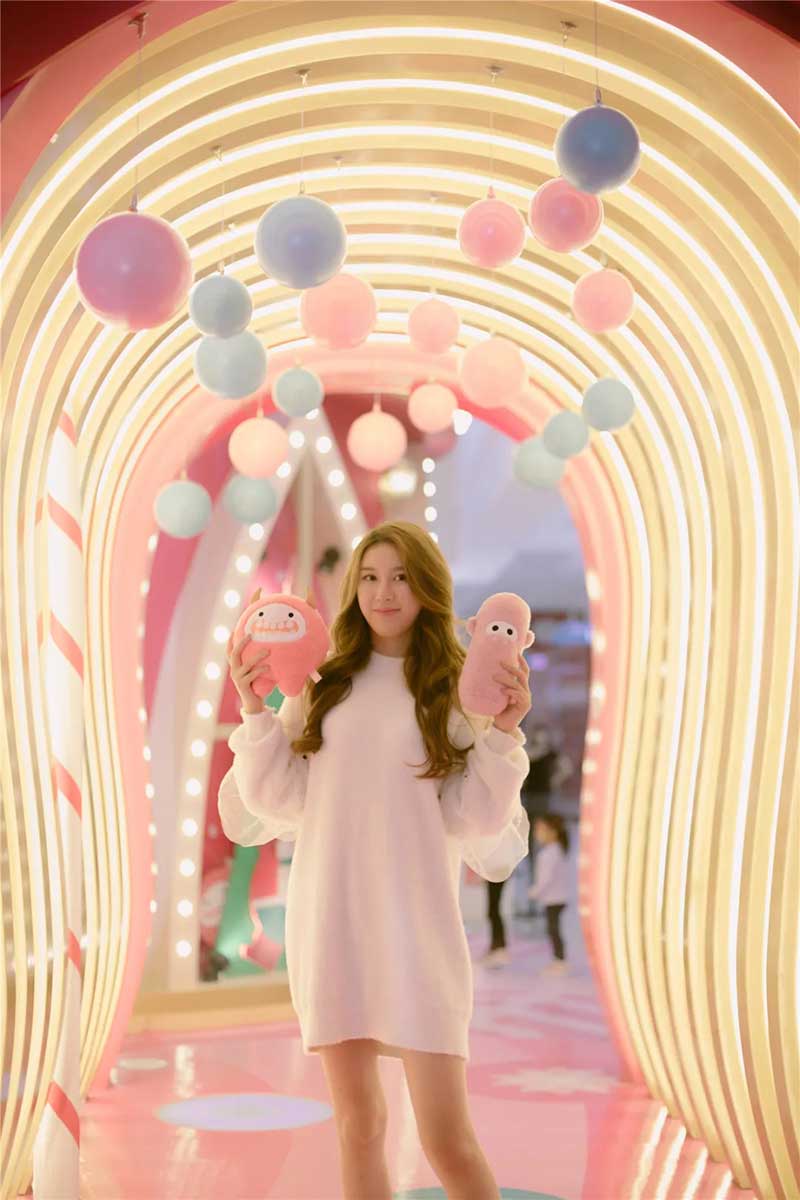 DODO星球软萌“小怪兽”齐聚厦门SM广场圣诞活动策划，超萌的 - 第7张