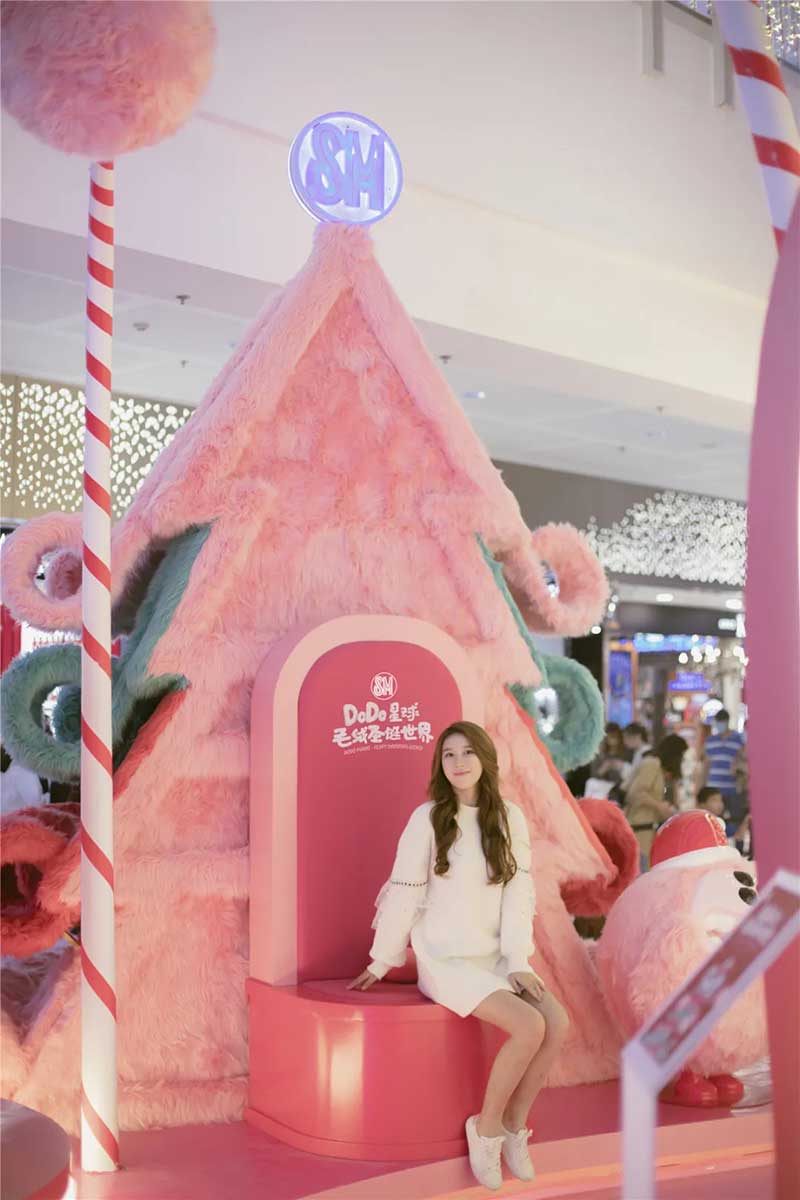 DODO星球软萌“小怪兽”齐聚厦门SM广场圣诞活动策划，超萌的 - 第8张