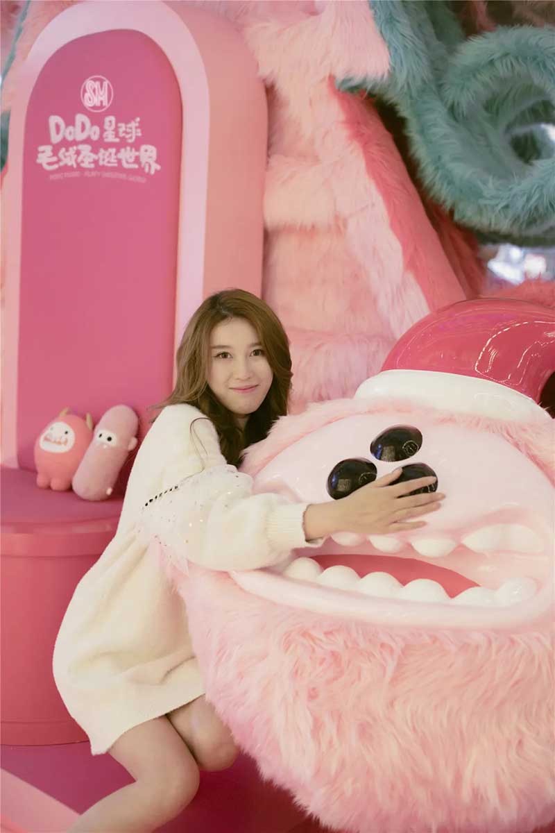 DODO星球软萌“小怪兽”齐聚厦门SM广场圣诞活动策划，超萌的 - 第9张