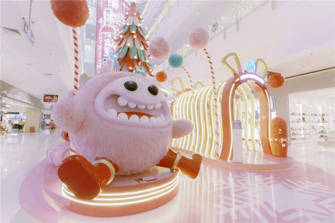 DODO星球软萌“小怪兽”齐聚厦门SM广场圣诞活动策划，超萌的 - 第10张