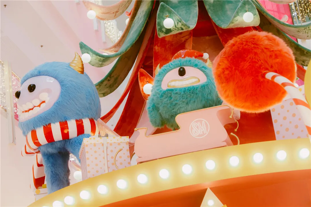 DODO星球软萌“小怪兽”齐聚厦门SM广场圣诞活动策划，超萌的 - 第12张