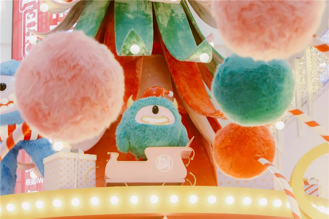 DODO星球软萌“小怪兽”齐聚厦门SM广场圣诞活动策划，超萌的 - 第13张
