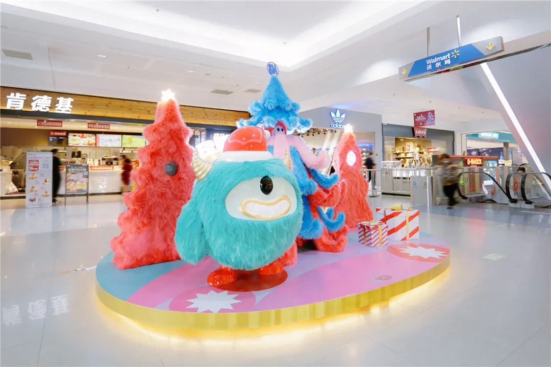 DODO星球软萌“小怪兽”齐聚厦门SM广场圣诞活动策划，超萌的 - 第22张