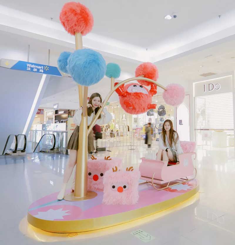 DODO星球软萌“小怪兽”齐聚厦门SM广场圣诞活动策划，超萌的 - 第25张