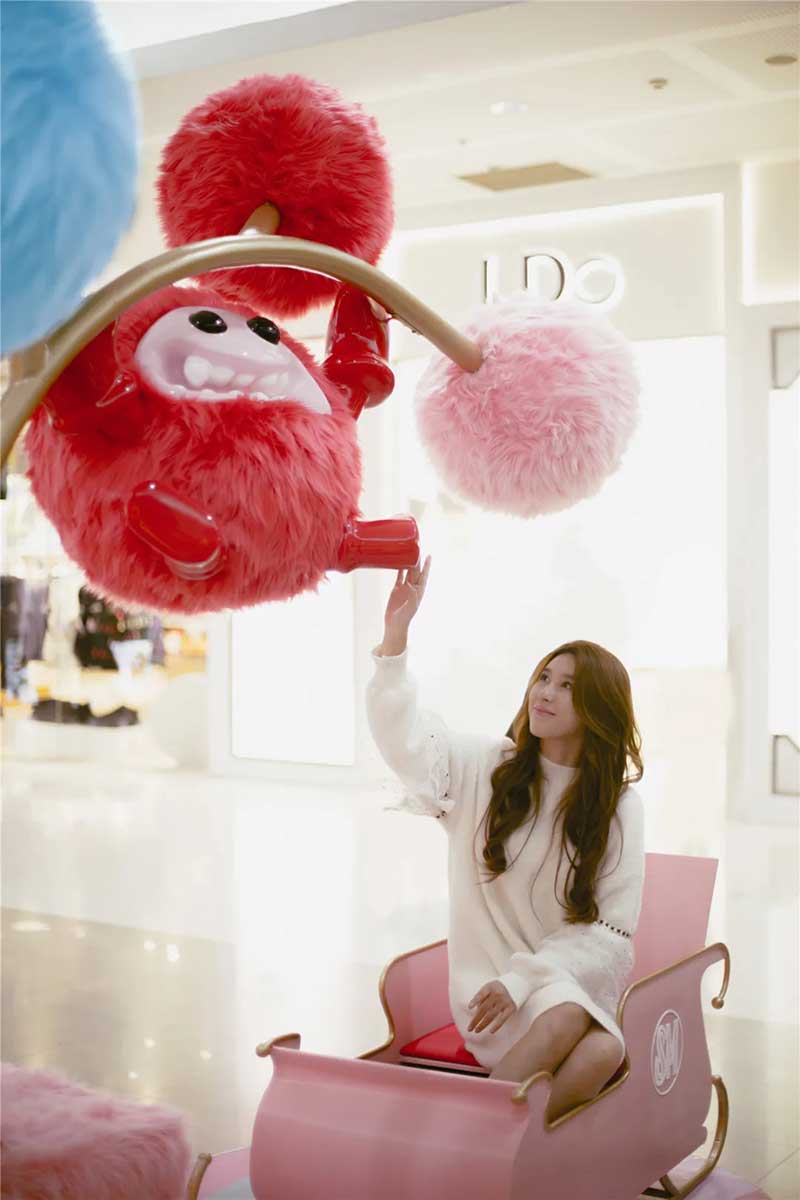 DODO星球软萌“小怪兽”齐聚厦门SM广场圣诞活动策划，超萌的 - 第26张