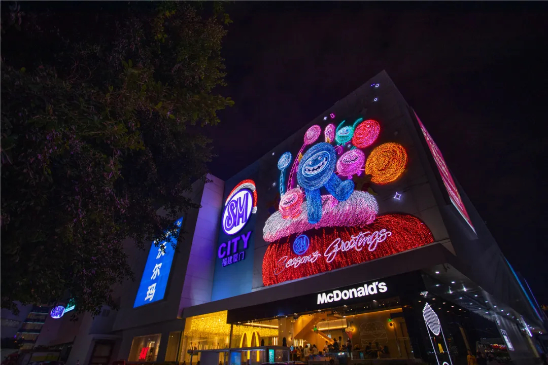 DODO星球软萌“小怪兽”齐聚厦门SM广场圣诞活动策划，超萌的 - 第37张