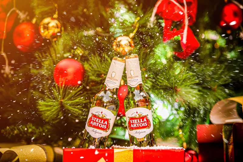 比利时知名啤酒圣诞活动策划了一个雪白的童话小镇，甚是梦幻 - 第2张