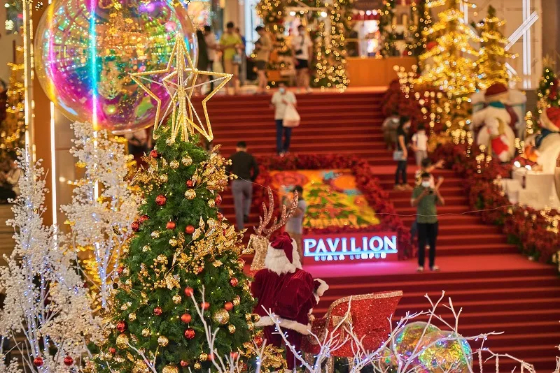 柏威年广场与Christian Dior联手策划的圣诞专题活动策划超浪漫的