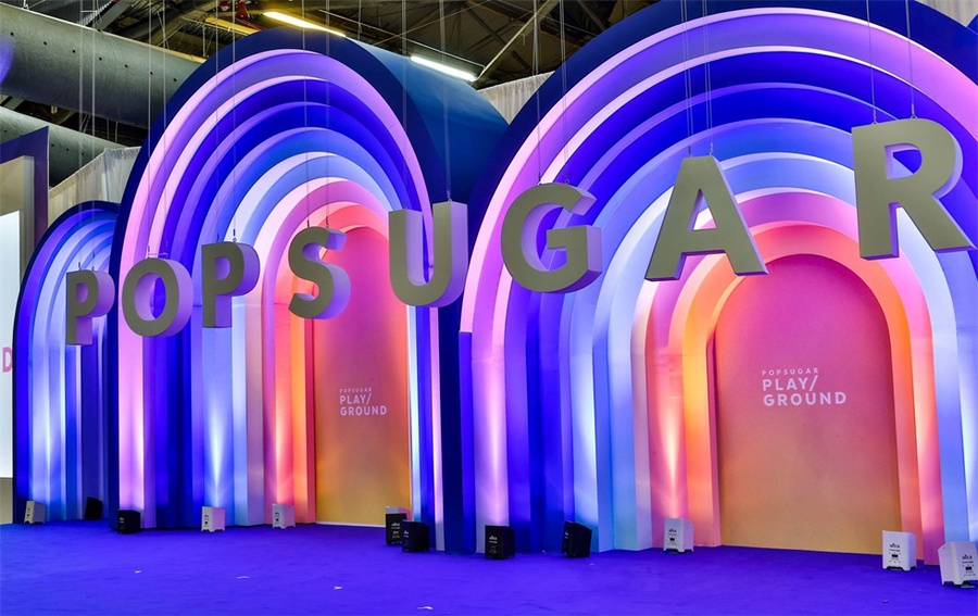 PopSugar体验式营销年度活动策划创造标志性的设计语言
