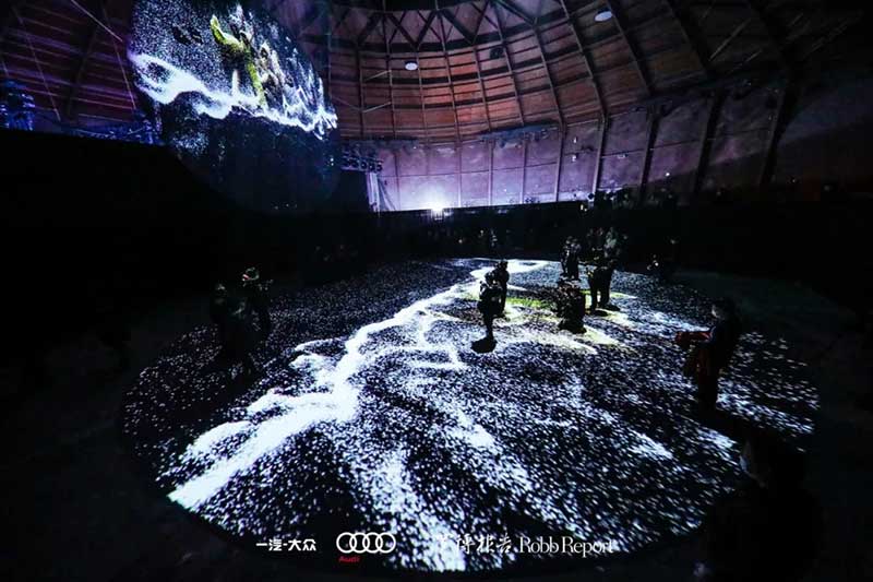奥迪x「罗博报告」新媒体艺术活动策划破圈艺术边界，与时代共加冕 - 第6张