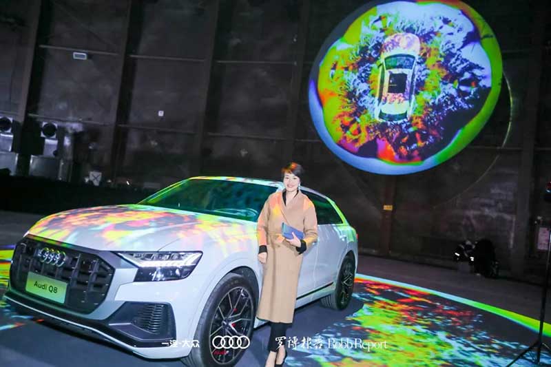 奥迪x「罗博报告」新媒体艺术活动策划破圈艺术边界，与时代共加冕 - 第48张