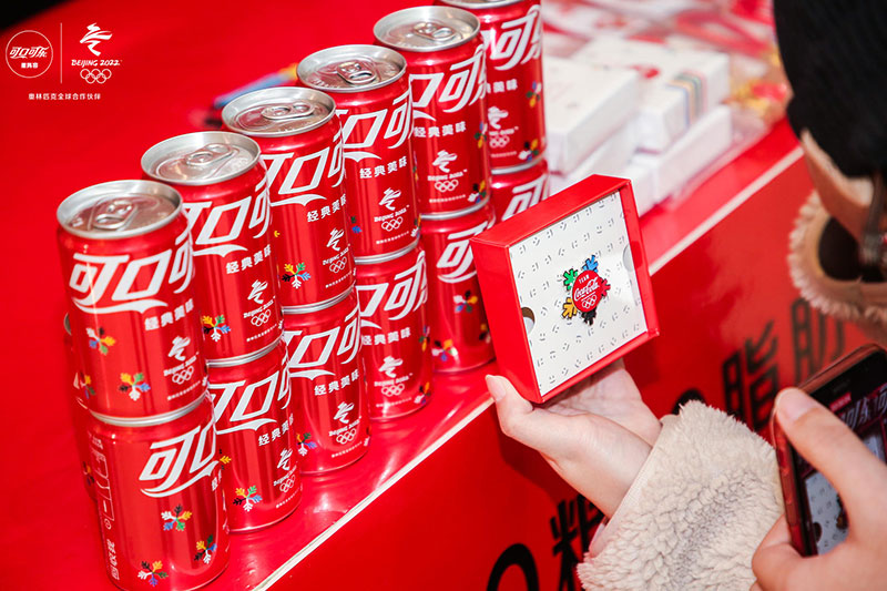 「与可口可乐一起·畅动冰雪迎冬奥」展览活动策划奥运气息浓浓的
