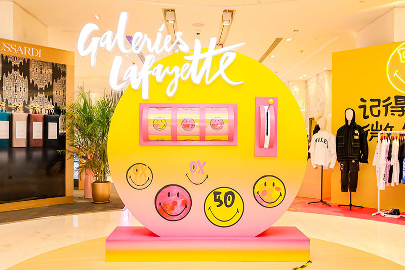 巴黎老佛爷百货店庆 X SMILEY50周年庆活动策划全场都是笑脸 - 第5张