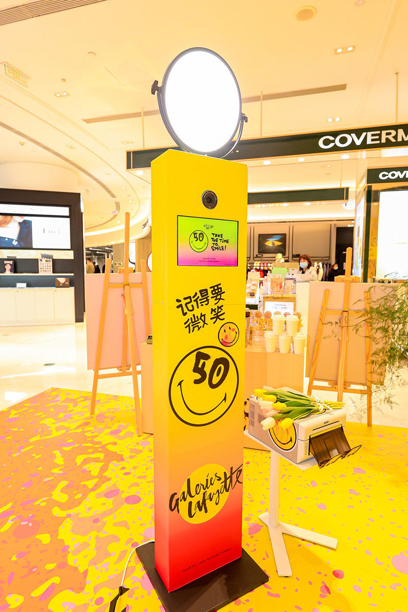 巴黎老佛爷百货店庆 X SMILEY50周年庆活动策划全场都是笑脸 - 第9张