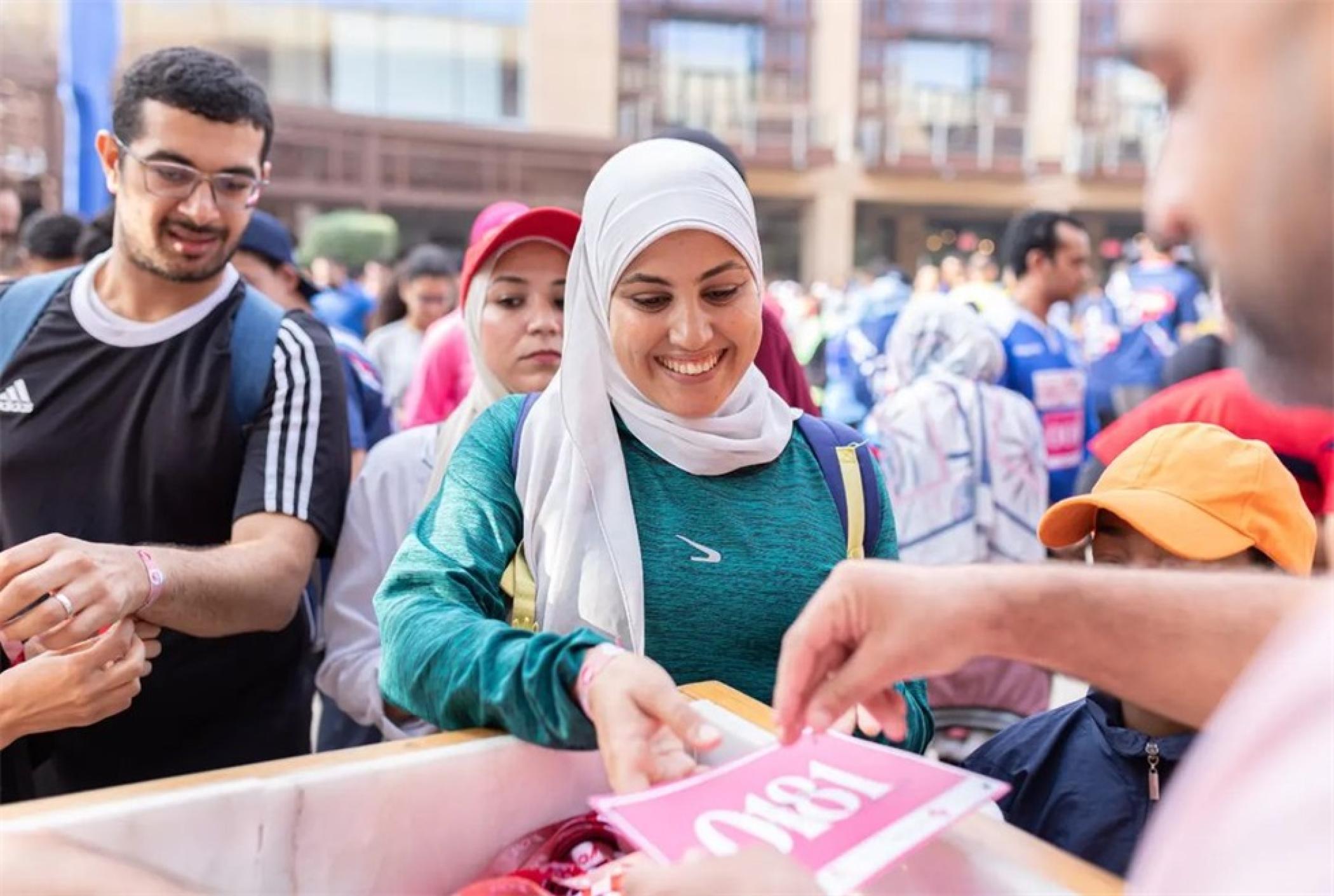 埃及购物中心“粉红跑”公益活动策划旨在赞美与乳腺癌战斗的女性力量