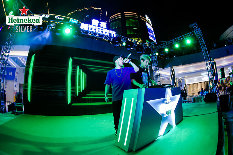 喜力星银亮眼雪花畅饮狂欢节活动策划,满满视听味的感官盛宴 - 第12张