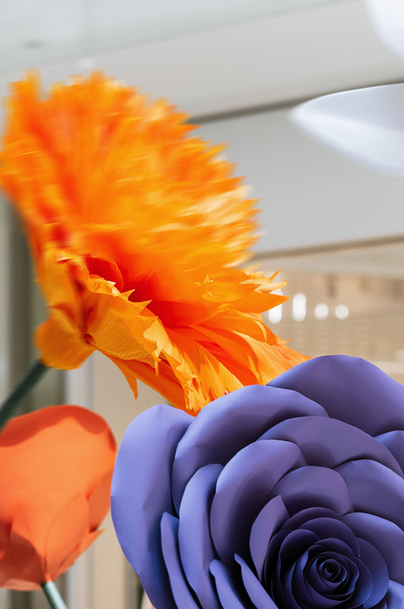 漫步蝶变新·生艺术展览活动策划中，如置身春日花园 - 第12张