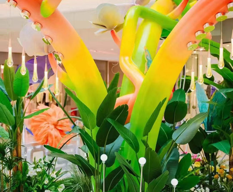 漫步蝶变新·生艺术展览活动策划中，如置身春日花园 - 第8张