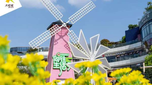 向往生活季·HFAMILY全国首展活动策划太治愈了，超万株油菜花好治愈