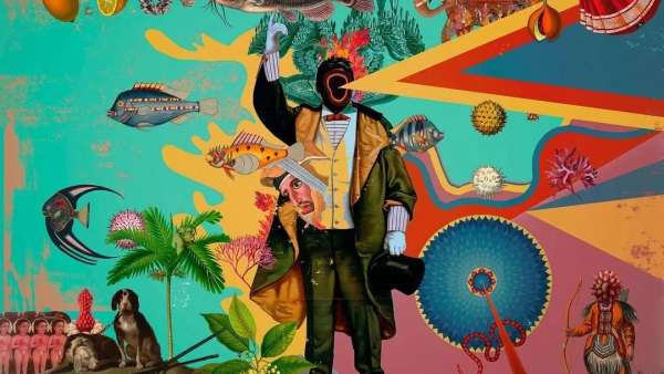 西班牙的这个插画展览活动，描绘的是另一个世界的感受吧