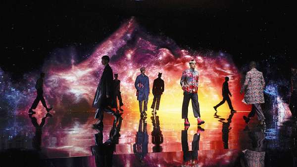 迪奥2021秋季男装发布会活动策划呈现了科技魅力的先锋视角