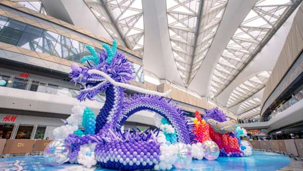 超10万只气球的艺术节展览活动策划以国潮姿态打造全新视觉盛宴