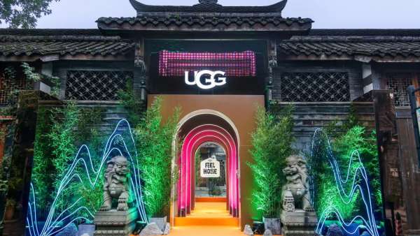 UGG FEEL HOUSE主题快闪店活动策划了多重感官互动的破圈融合空间