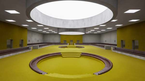 Gucci 2023秋冬女装系列发布会活动策划竟选在电梯里走秀，另类！