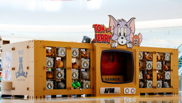 TOM&JERRY快闪店活动策划打造了一处童趣之处